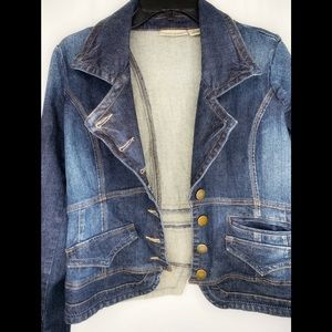 DKNY Denim Blazer Sz. L